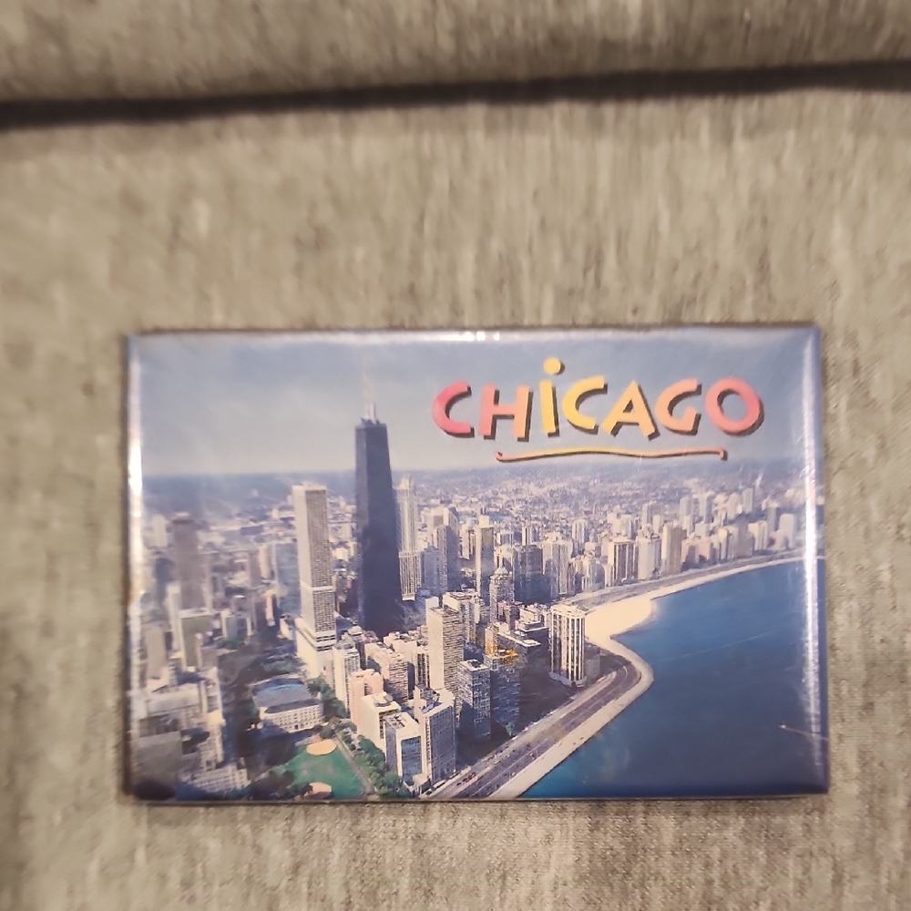 Chicago Skyline Fridge Magnet